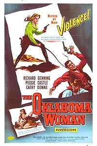 Главный постер фильма «Женщина из Оклахомы (1956)»