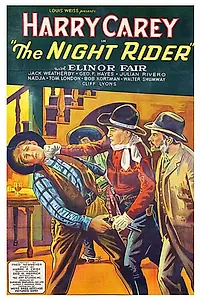 Главный постер фильма «The Night Rider (1932)»