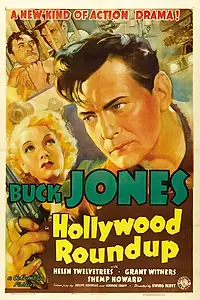 Главный постер фильма «Hollywood Round-Up (1937)»
