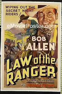 Главный постер фильма «Law of the Ranger (1937)»