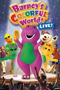 Главный постер фильма «Barney's Colorful World, Live! (2004)»