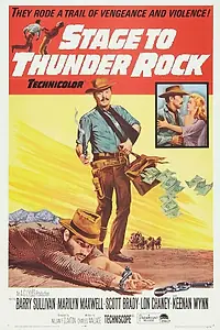 Постер к фильму «Stage to Thunder Rock (1964)»