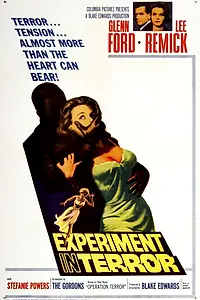 Постер к фильму «Эксперимент с ужасом (1962)»