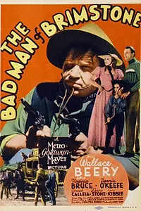 Главный постер фильма «Негодяй из Бримстоуна (1937)»