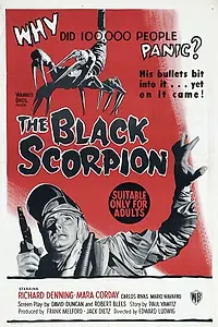 Главный постер фильма «Чёрный скорпион (1957)»