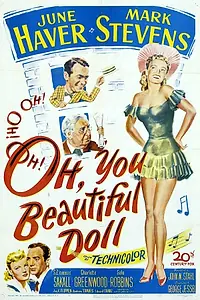 Главный постер фильма «Oh, You Beautiful Doll (1949)»