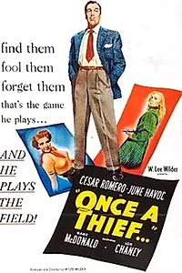 Постер к фильму «Once a Thief (1950)»