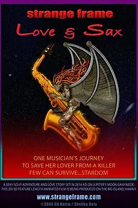 Постер к мультфильму «Strange Frame: Love & Sax (2012)»