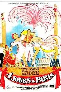 Главный постер фильма «Четыре дня в Париже (1955)»