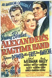 Главный постер фильма «Рэгтайм Бэнд Александра (1938)»