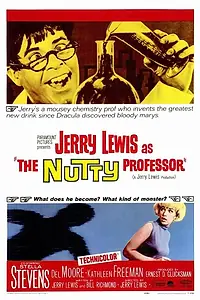 Постер к фильму «Чокнутый профессор (1963)»