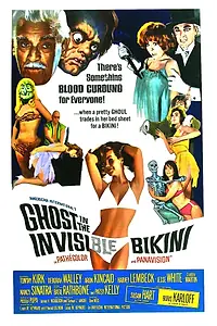 Постер к фильму «Призрак в невидимом бикини (1966)»