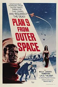 Главный постер фильма «План 9 из открытого космоса (1957)»