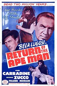 Главный постер фильма «Возвращение человека-обезьяны (1944)»
