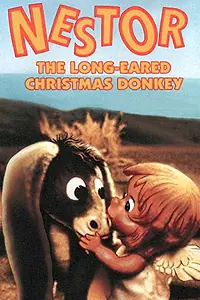 Постер к мультфильму «Нестор, Длинноухий Рождественский ослик (1977)»