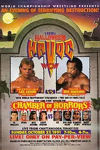 Постер к фильму «WCW Разрушение на Хэллоуин (1991)»