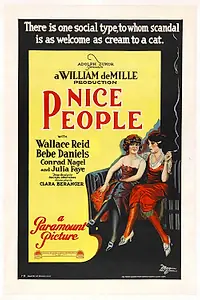 Постер к фильму «Nice People (1922)»