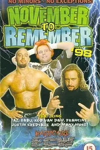 Постер к фильму «ECW Ноябрь, чтоб запомнить (1998)»