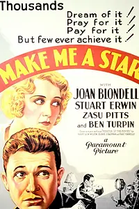 Постер к фильму «Сделай меня звездой (1932)»