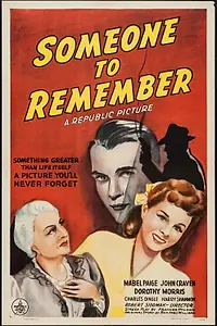 Постер к фильму «Someone to Remember (1943)»