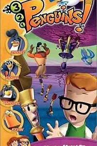 Постер к мультфильму «3-2-1 Penguins: Moon Menace on Planet Tell-A-Lie (2003)»