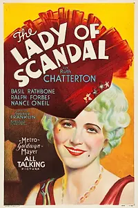 Главный постер фильма «The Lady of Scandal (1930)»
