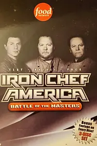 Постер к сериалу «Iron Chef America: Battle of the Masters (2004)»