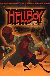Постер к мультфильму «Хеллбой: Железные ботинки (2007)»