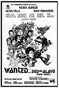 Главный постер фильма «Wanted... Ded or Alayb (1976)»
