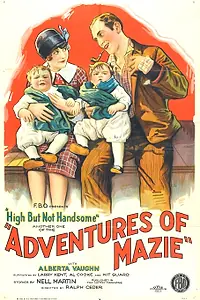 Постер к фильму «The Adventures of Mazie (1925)»