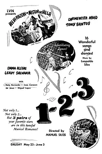 Постер к фильму «1 2 3 (1955)»