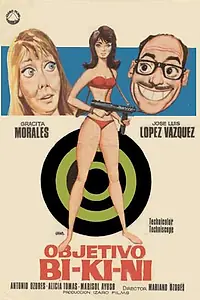 Главный постер фильма «Objetivo: bi-ki-ni (1969)»