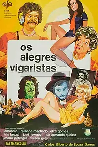 Главный постер фильма «Весёлые жулики (1974)»