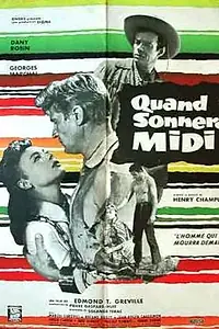 Главный постер фильма «Когда пробьёт полдень (1958)»