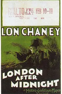 Главный постер фильма «Лондон после полуночи (1927)»
