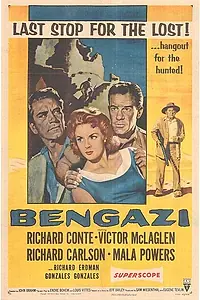Главный постер фильма «Бенгази (1955)»