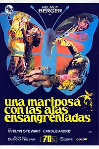 Главный постер фильма «Окровавленная бабочка (1971)»