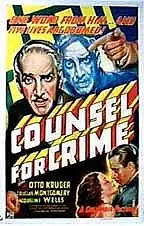 Постер к фильму «Counsel for Crime (1937)»