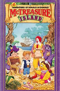 Постер к мультфильму «The Adventures of Ronald McDonald: McTreasure Island (1990)»