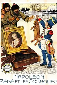Главный постер фильма «Napoléon, Bébé et les Cosaques (1912)»