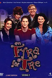 Постер к сериалу «En fyra för tre (1996 - 1997)»