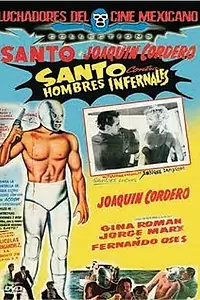 Постер к фильму «Санто против людей дьявола (1961)»