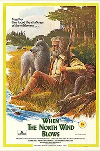 Главный постер фильма «Когда дует северный ветер (1974)»