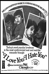 Главный постер фильма «I Love You, I Hate You (1983)»