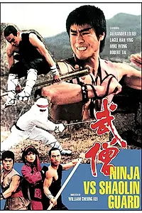 Главный постер фильма «Ниндзя против стражей Шаолиня (1984)»