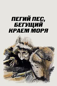 Постер к фильму «Пегий пес, бегущий краем моря (1990)»