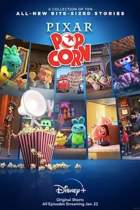Постер к мультсериалу «Мультяшки Pixar (2021)»