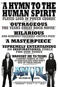 Постер к фильму «Anvil: История рок-группы (2008)»