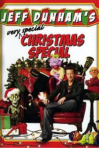 Постер к фильму «Очень рождественское шоу Джеффа Данэма (2008)»