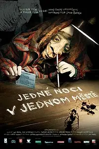 Постер к мультфильму «Однажды ночью в одном городе (2007)»
